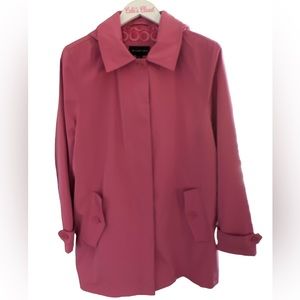 Braetan Womens Rain Jacket, EUC, Color-Pink, Size-L, Womens Rain Jacket
